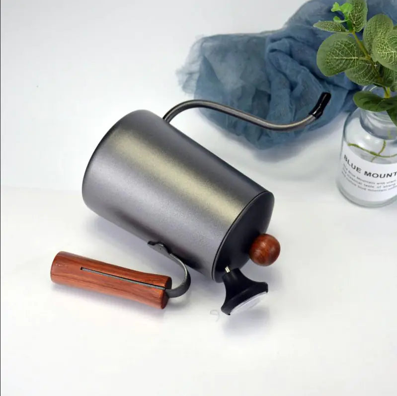 RVS Koffiekan Set met Lange Schenktuit
