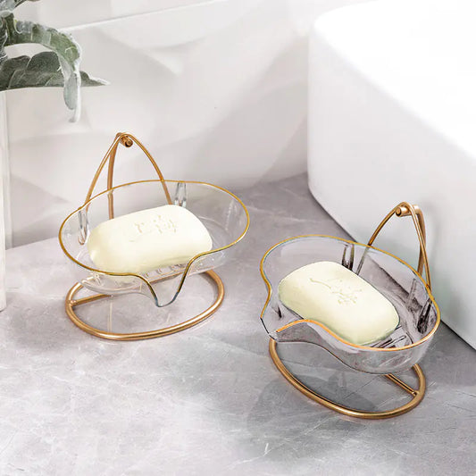Luxe Cradle Zeephouder – Transparant